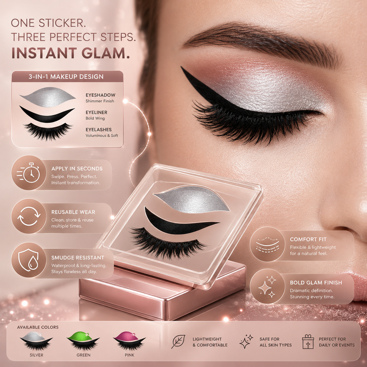 Skonsamma och lättapplicerade lösögonfransar i fin förpackning