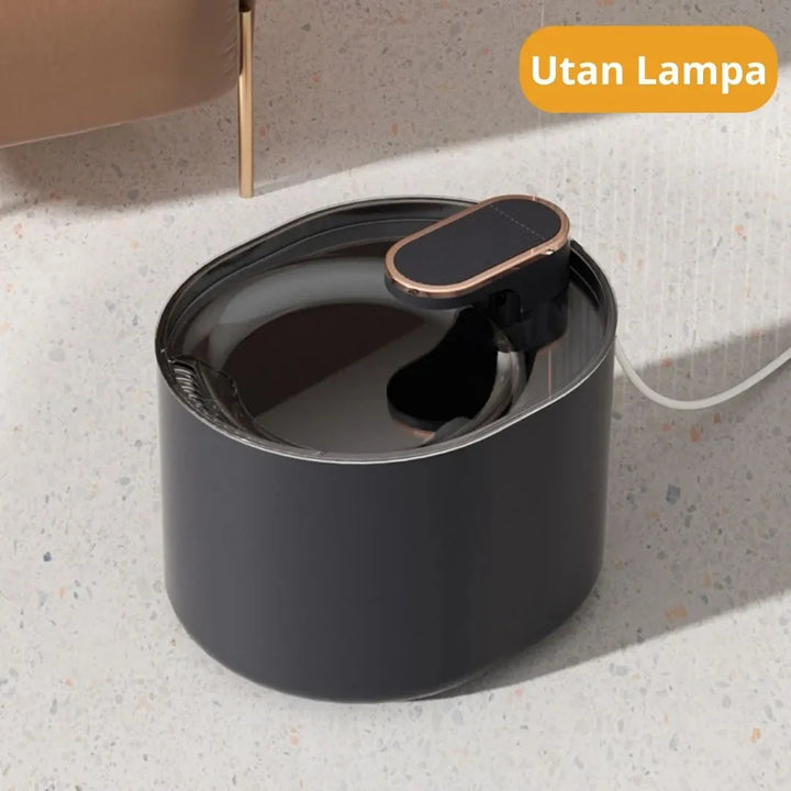 Ren dricksvattenlösning: 3 liters automatisk djurfontän med filter för friskare hund & katt.