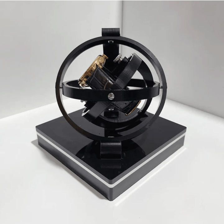 Lyxig klockuppdragare i elegant design, perfekt förvaring och underhåll av dina automatiska urverk.