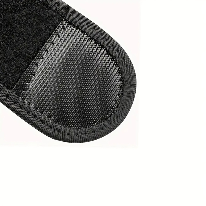 Ergonomiskt axelstöd för smärtlindring och stabilitet, unisex modell i svart.