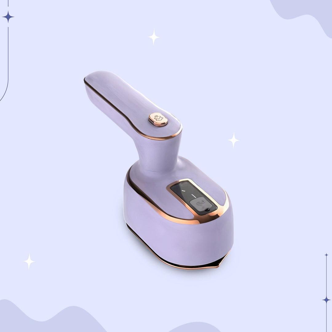 Ergonomiskt designat resestrykjärn med ånga. Din lösning för släta kläder utan skrynklor, var du än är.