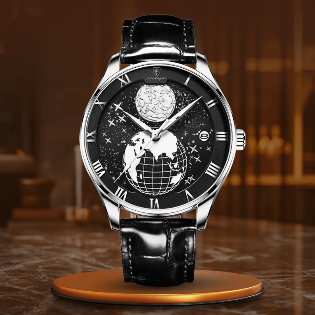 Elegant Quartz Watch with Strap