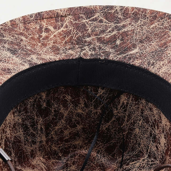 Cowboyhatt med benpärlor – Westernstil