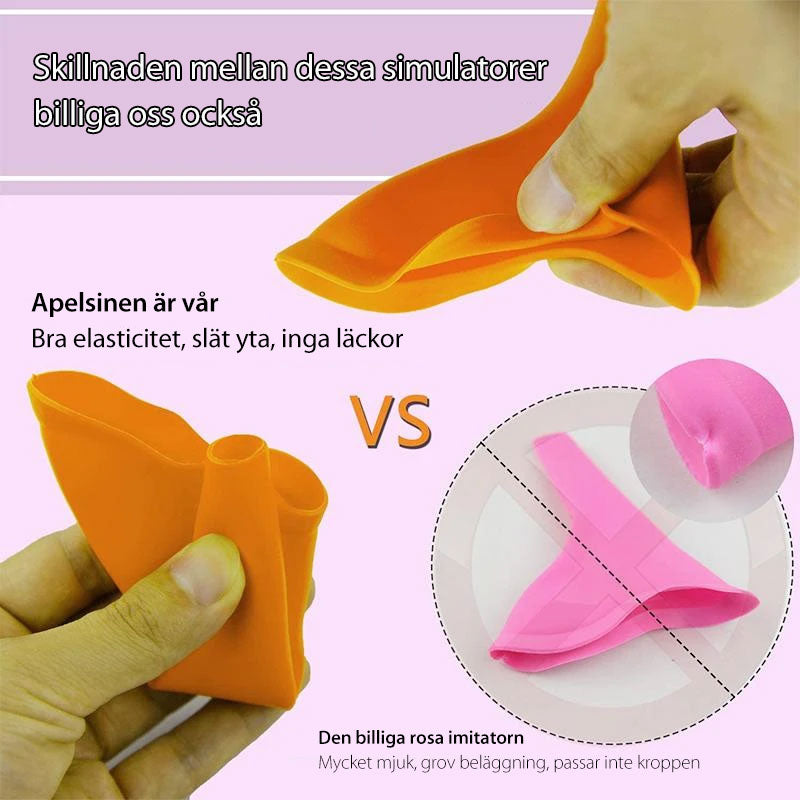 Rosa kisstratt i resevänlig design medföljande förvaringspåse