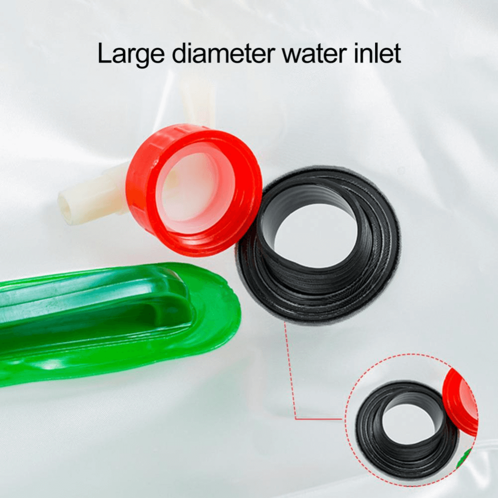 Vikbar 10 liters vattendunk perfekt för friluftsliv