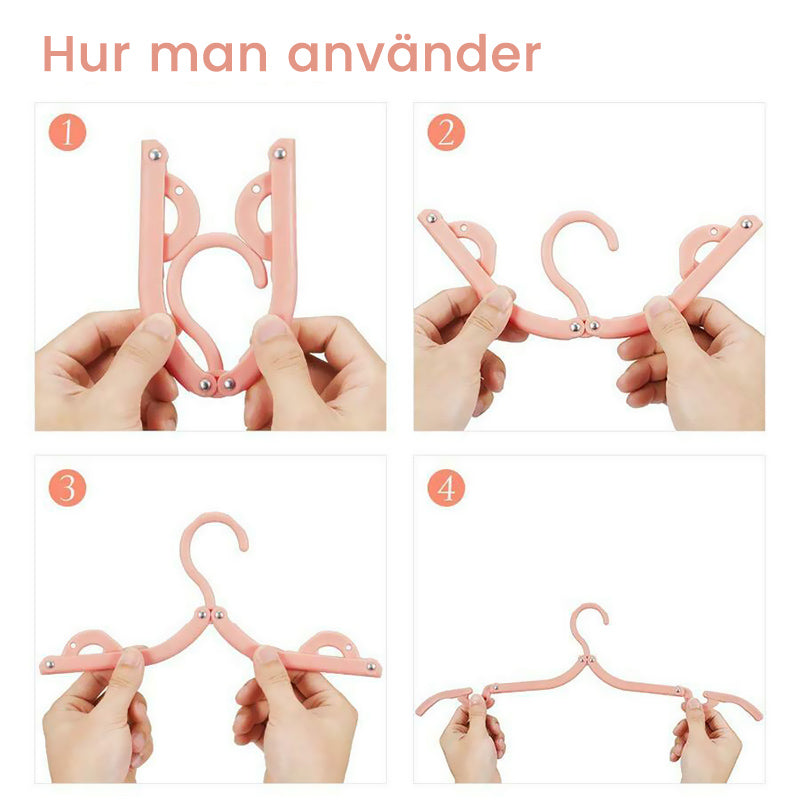 "Bärbar unisex-reshängare med skidsskydd, kompakt design, visas i olika färger, perfekt för resor och förvaring."