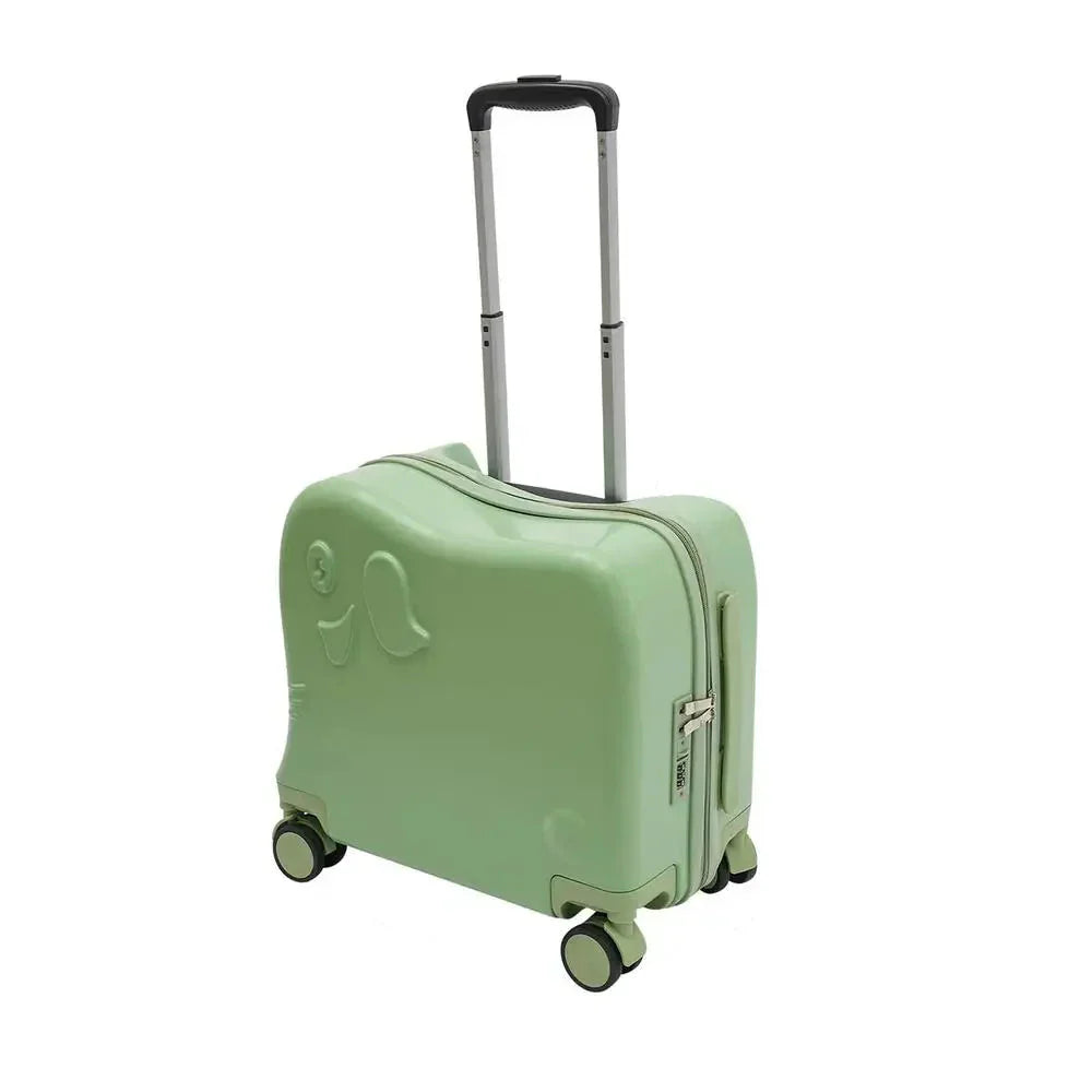 Hård Elefantresväska Napoli med lekfull design. Säkert barnbagage och en rolig reseaccessoar för barn.