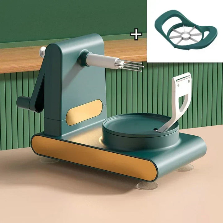 Ergonomisk design på potatisskalare som minskar trötthet i handen.