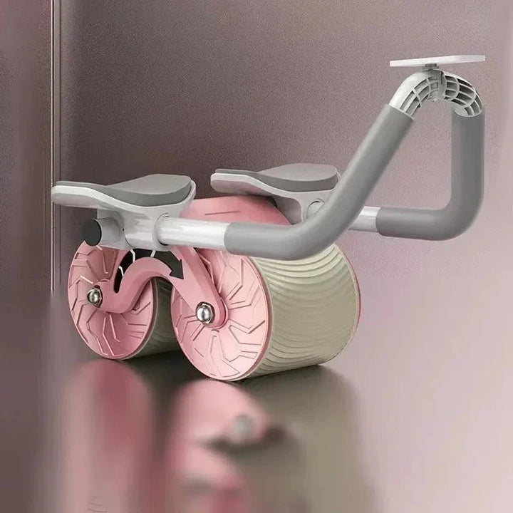 Rosa ab roller wheel med automatisk återbörd