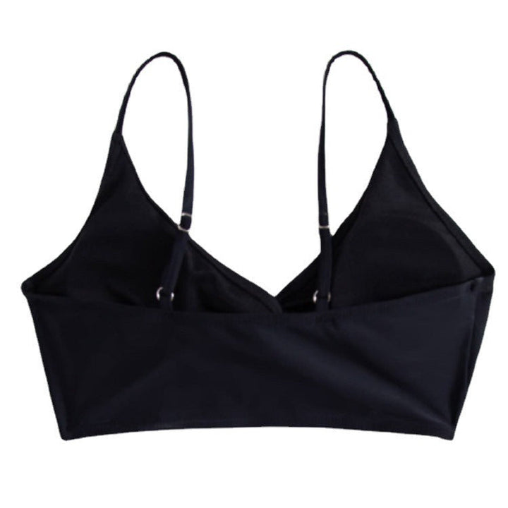 Mjuk och bekväm croptop BH för damer. Avslappnad passform, perfekt som vardagsunderkläder.