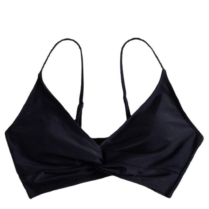 Stilren croptop BH för damer. Avslappnad design som bekväma underkläder för modern vardag.