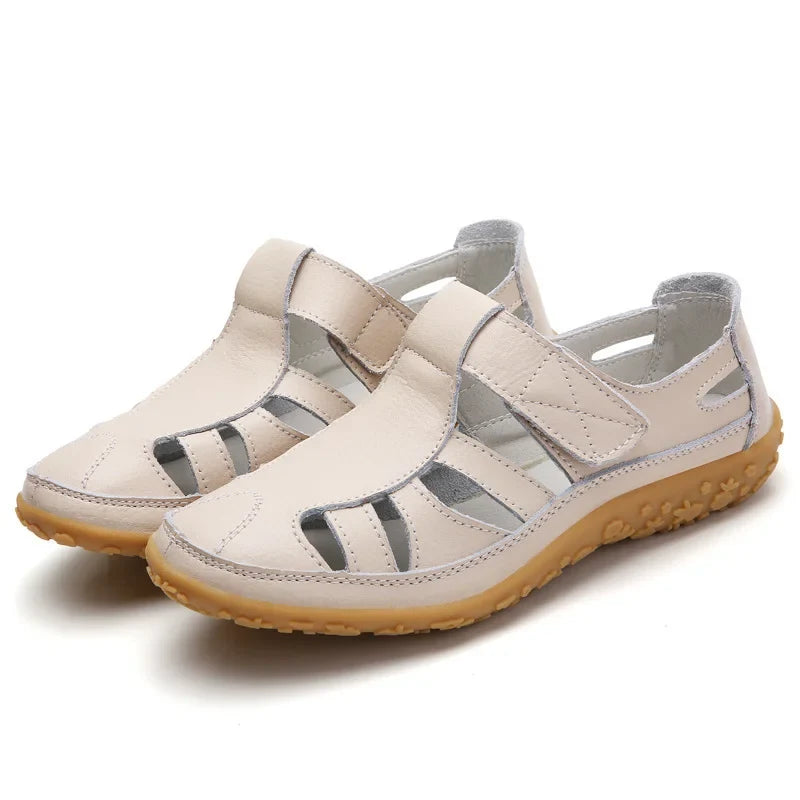 Bekväma dam-sandaler, designade för fotkomfort, balans och elegant stil.