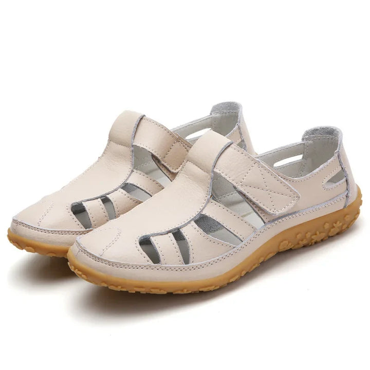 Bekväma dam-sandaler, designade för fotkomfort, balans och elegant stil.