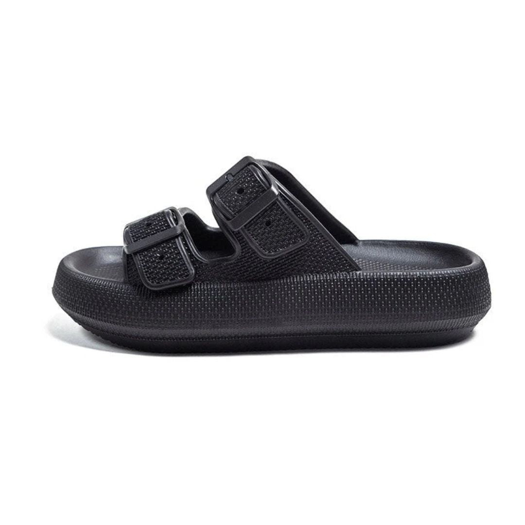 Bekväma unisex sandaler med stötdämpande sula för optimal vardagskomfort under sommaren.