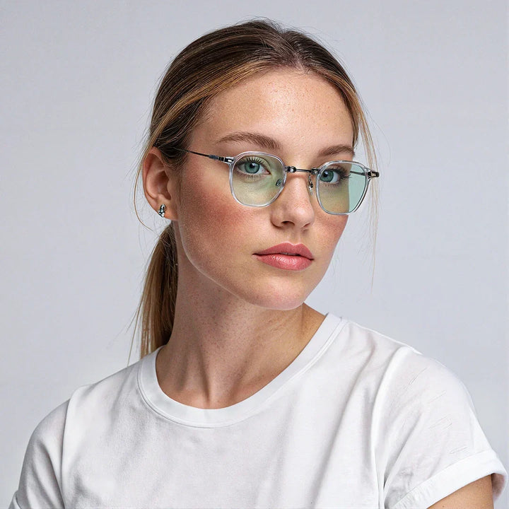 Clémence unisex solglasögon framifrån med UV-skydd