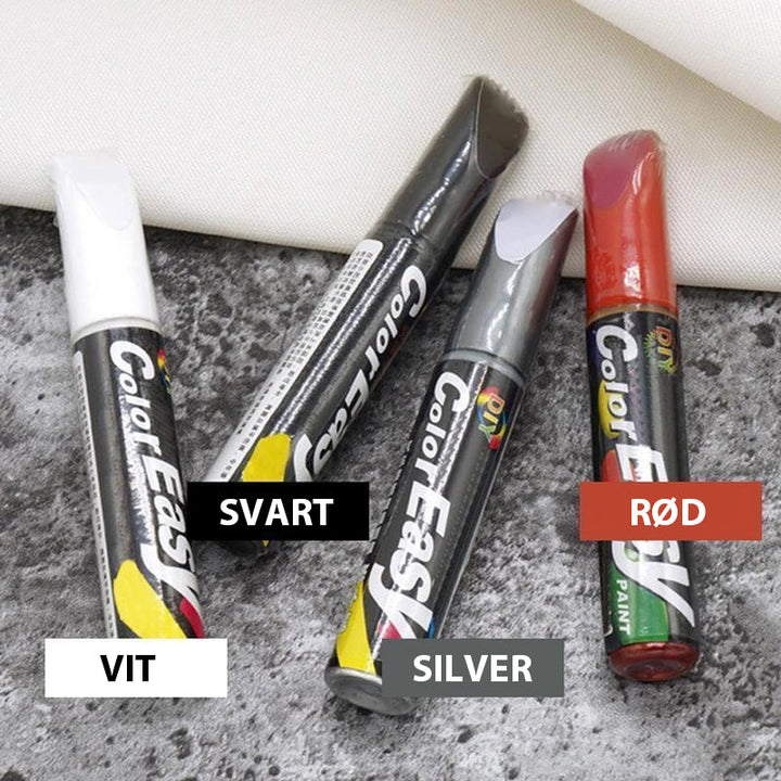 "Bil touch-up målare med multi-applikatorhuvud för enkel reparation av repor och skador på fordon, mångsidig och precis."