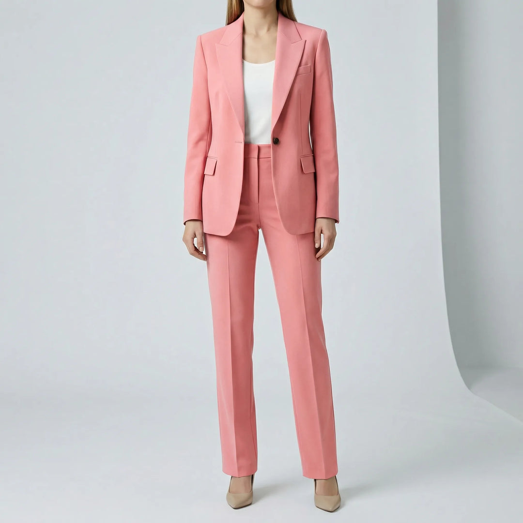 Avslappnat damset, tvådelat. Bekvämt och modernt för loungewear och vardagskläder i alla färger.