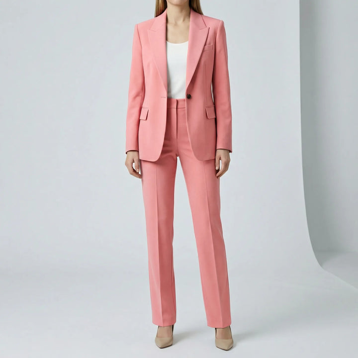 Avslappnat damset, tvådelat. Bekvämt och modernt för loungewear och vardagskläder i alla färger.