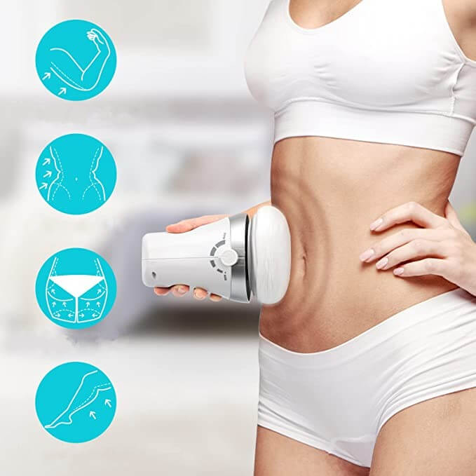 Använd BodySculptor för självmassage på lår, mage. Förbättrar huduppstramning & fettreducering.