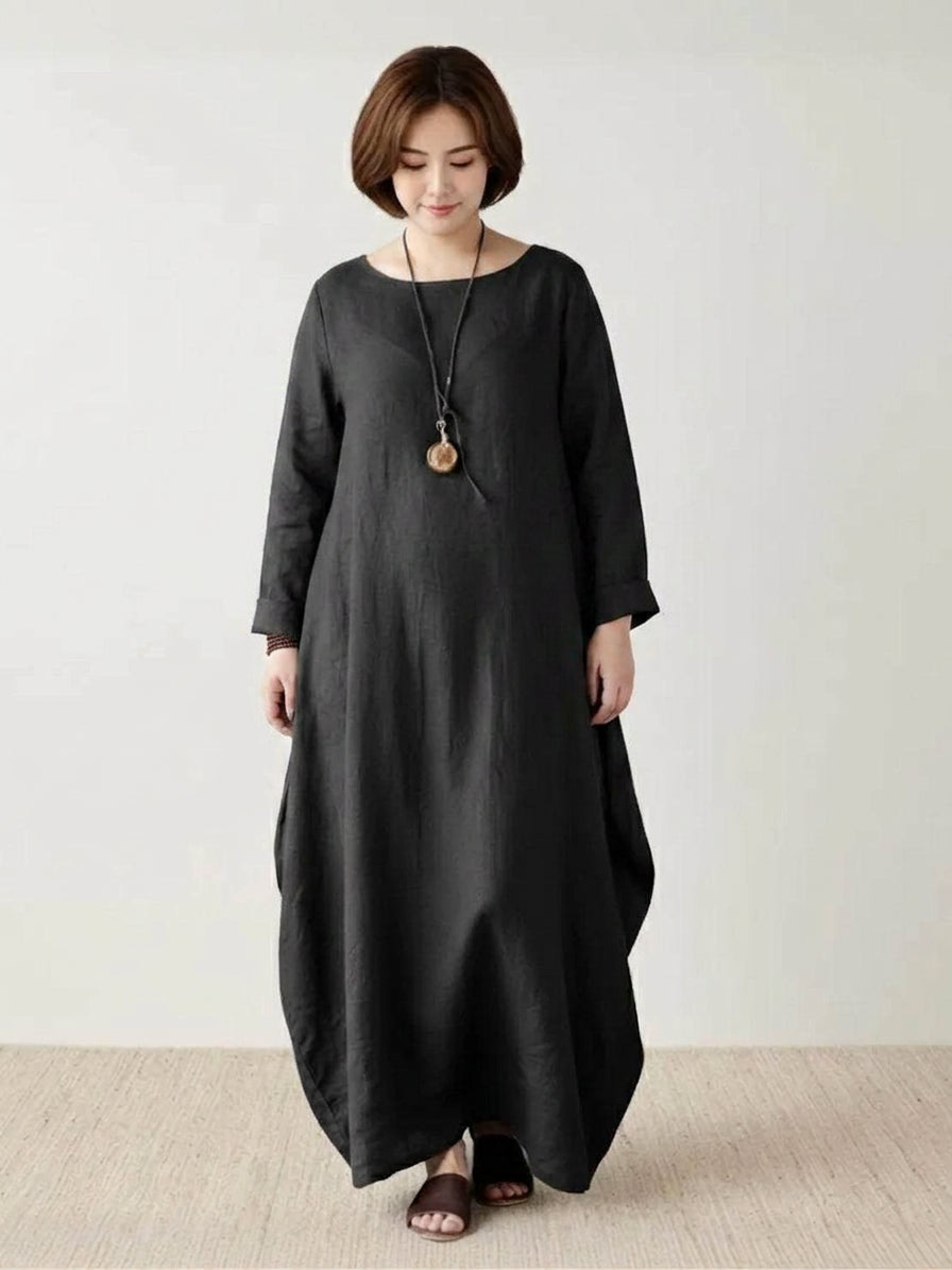 Oversized klänning för dam i luftig och skön modell
