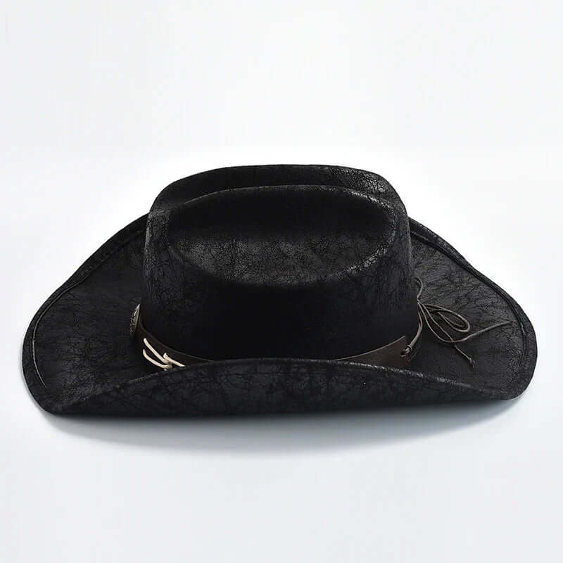 Cowboyhatt med benpärlor – Westernstil