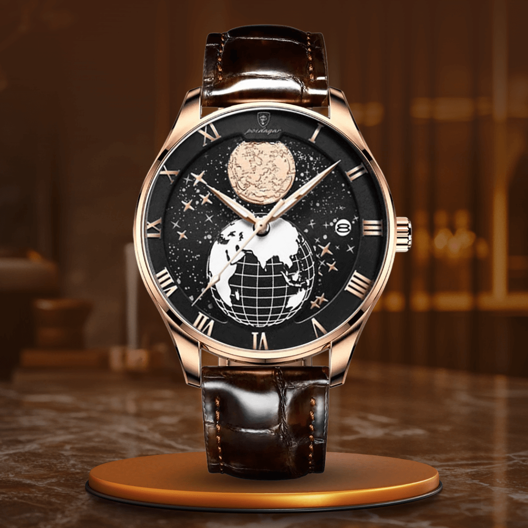 Elegant Quartz Watch with Strap
