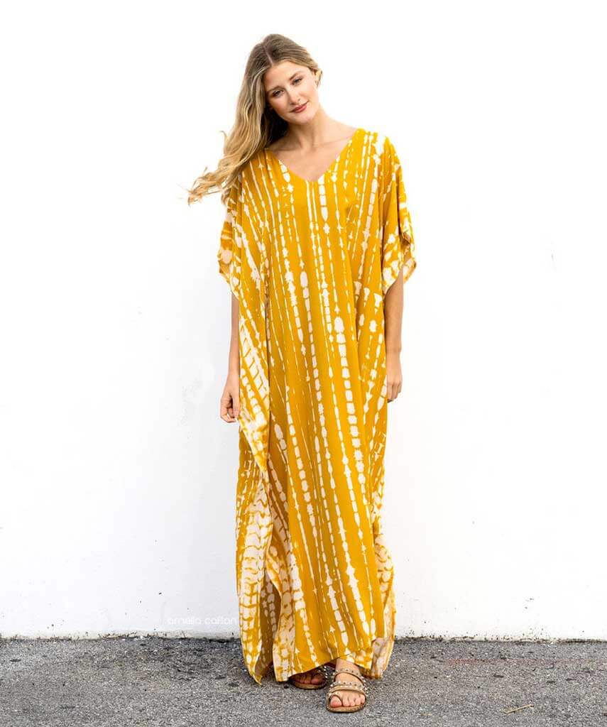Ornella Kaftan - Lös, avslappnad kaftan för dam