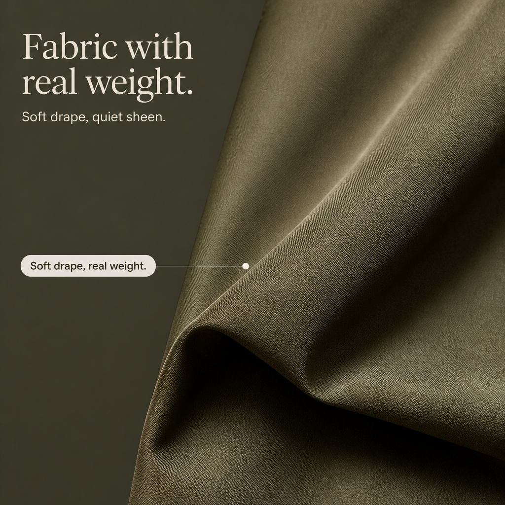 Trenchcoatens knappar och fickdetaljer i minimalistisk design
