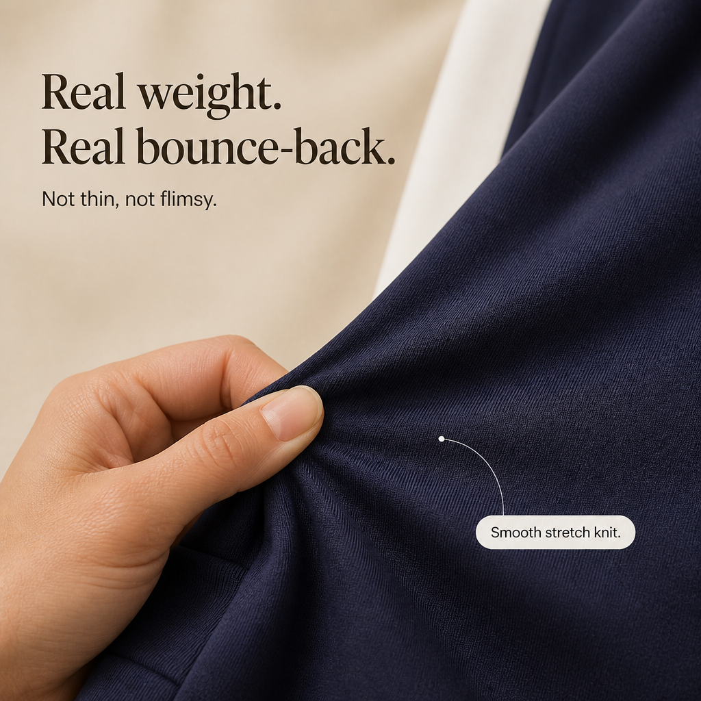 Bekvämt loungewear set med tröja och långa byxor