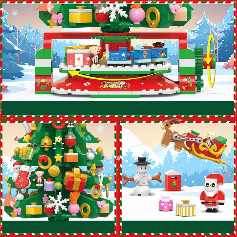 "Charmig julgran adventskalender för barn i åldrarna 3-6, perfekt som juldekoration och för att skapa magiska julminnen."