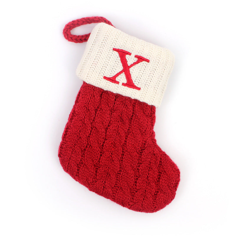 "Charmiga julbrev presentstrumpor med unik design, perfekt för juldekoration; högkvalitativa material och färgglada detaljer.