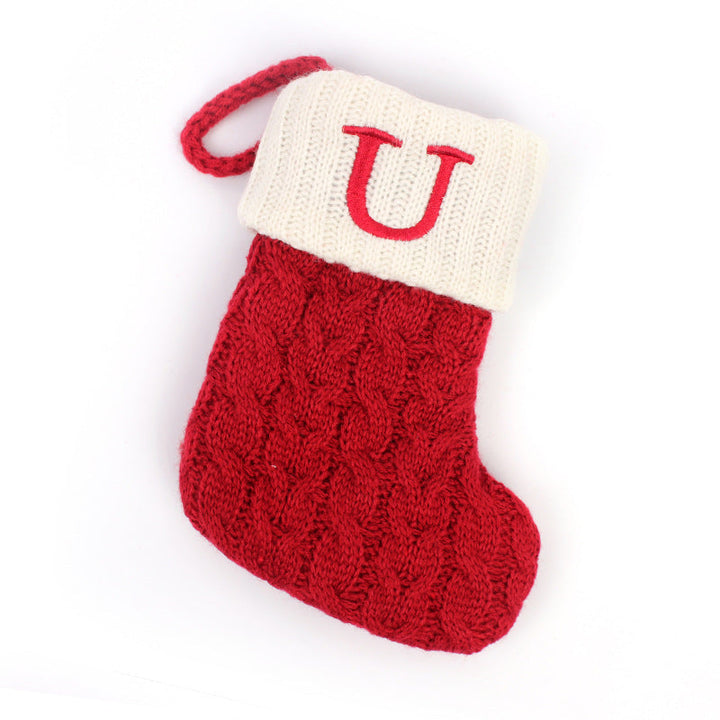 "Charmiga julbrev presentstrumpor med unik design, perfekt för juldekoration; högkvalitativa material och färgglada detaljer.