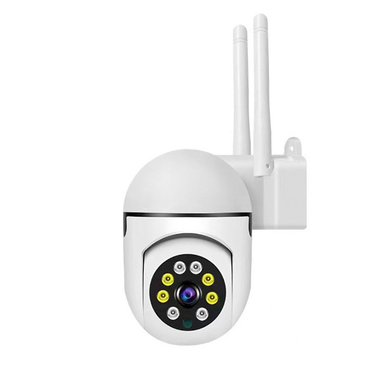 Trådlös IP 1080P Full HD-övervakningskamera med dubbla antenner