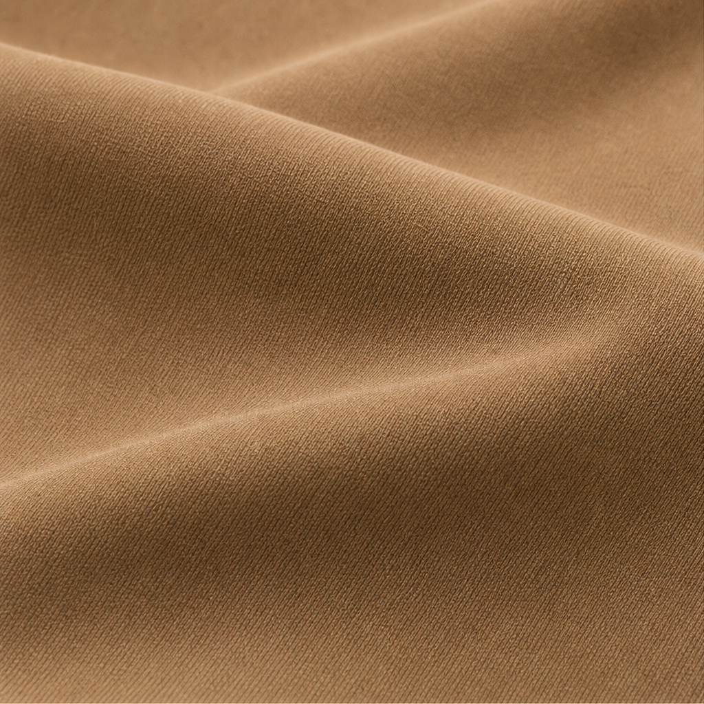 Kort vardagsjacka med krage för dam i mild beige nyans