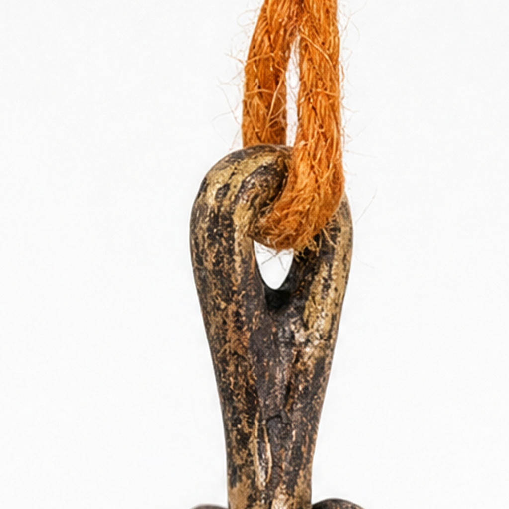 Heminredning med hängande figur dansande dam i vintagestil