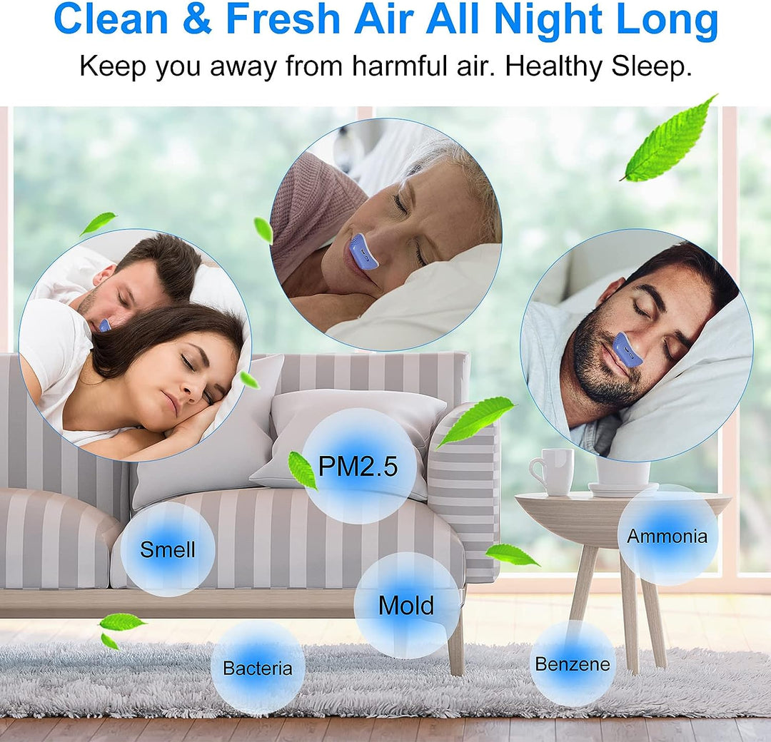 Liten och smidig tystgående CPAP för sömnapné på resan