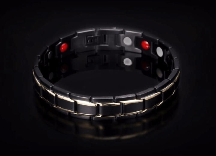 Modern magnetarmband unisex. Modeaccessoar med fokus på hälsa och naturlig balans.