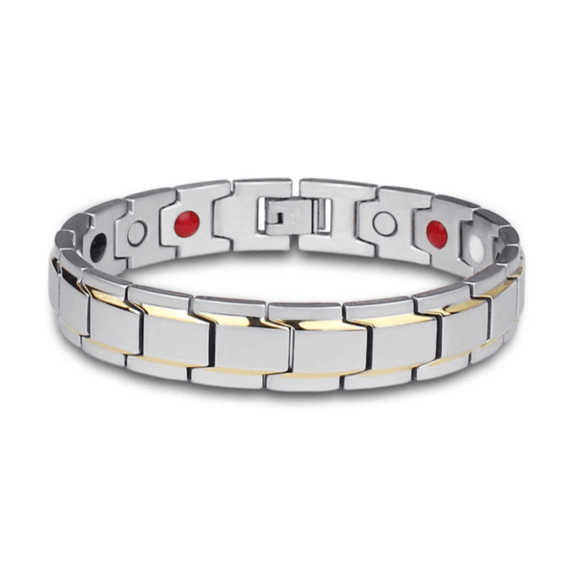 CoreFlex magnetarmband, robust rostfritt stål. Förbättra din hälsa och stil med detta energiarmband.