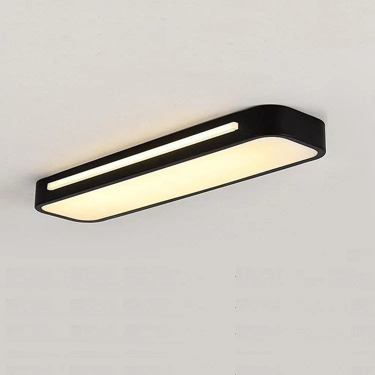 Nätt och stilfull LED taklampa med minimalistiska linjer