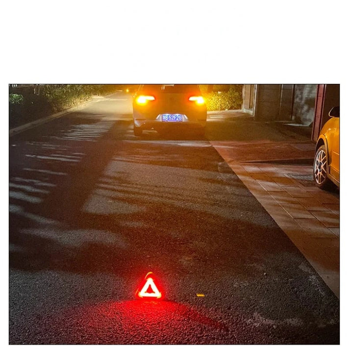 2-i-1 Solcellsdriven Nödlampa för Vägkanten