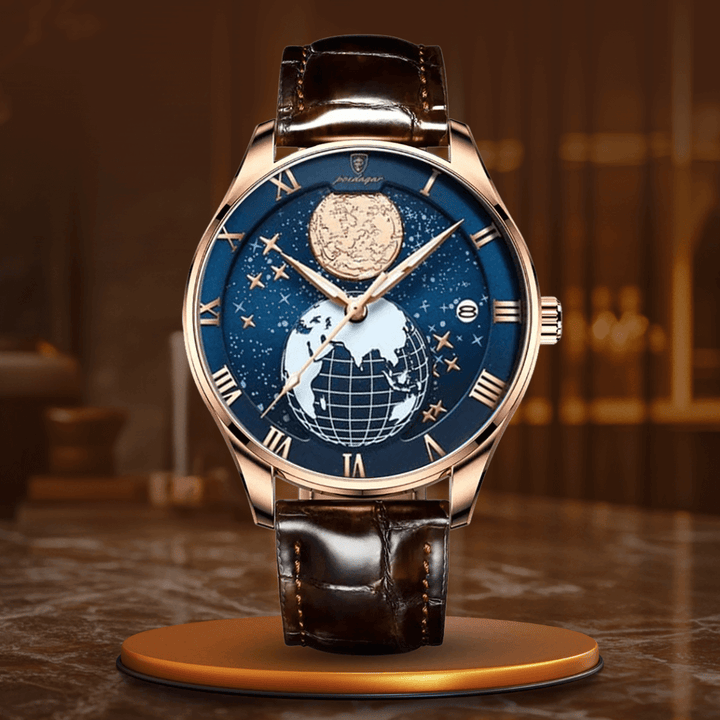 Elegant Quartz Watch with Strap