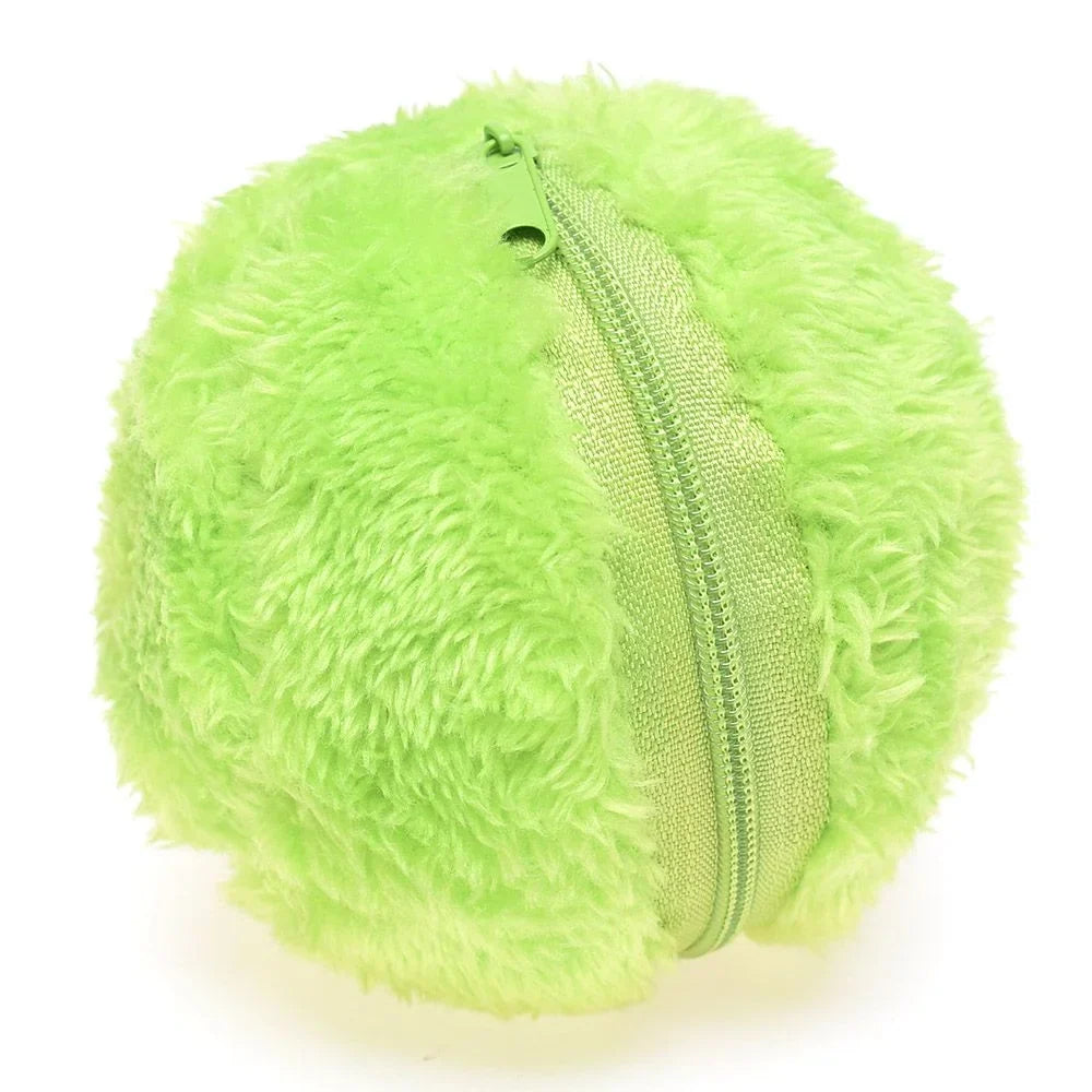 Interaktiv boll för hund och valp med färgglad design och aktiverande funktion