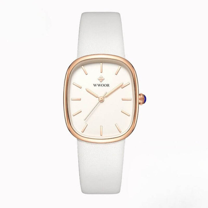 Elegant Kvartsur med Rem