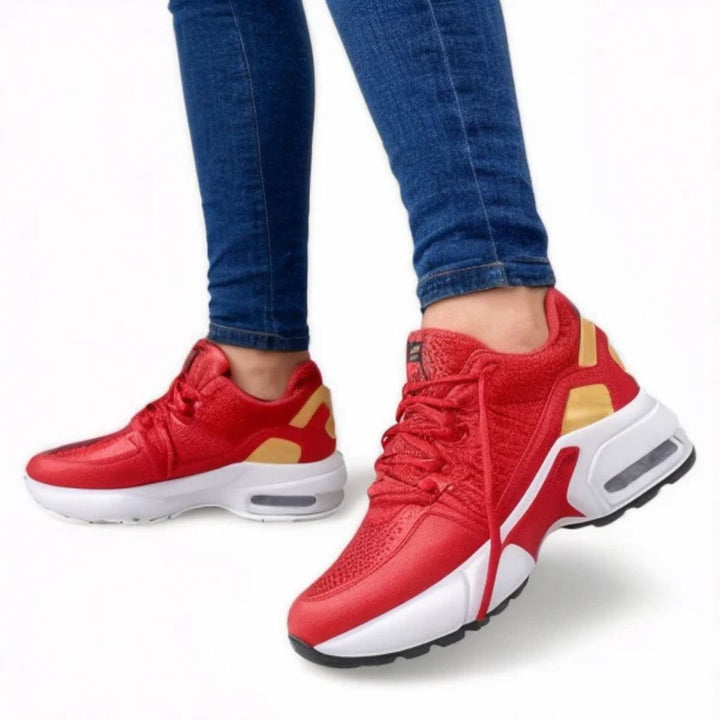 Stödjande och bekväma dam sneakers. Lätta, halkfria vardagsskor med fotvalvsstöd för optimal komfort.