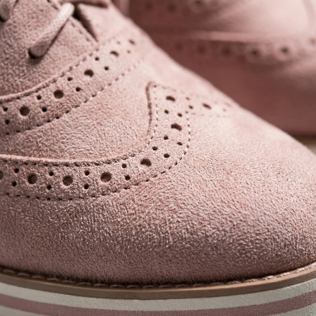 Klassiska grå dam Oxford-sneakers "Amy" med snörning och låg skärning för en stilren look.
