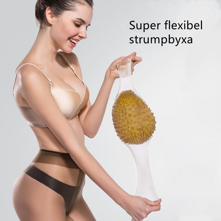 Dam super flexibel strumpbyxa i svart, mjuk och hållbar, elegant och silkeslen, perfekt för alla tillfällen.