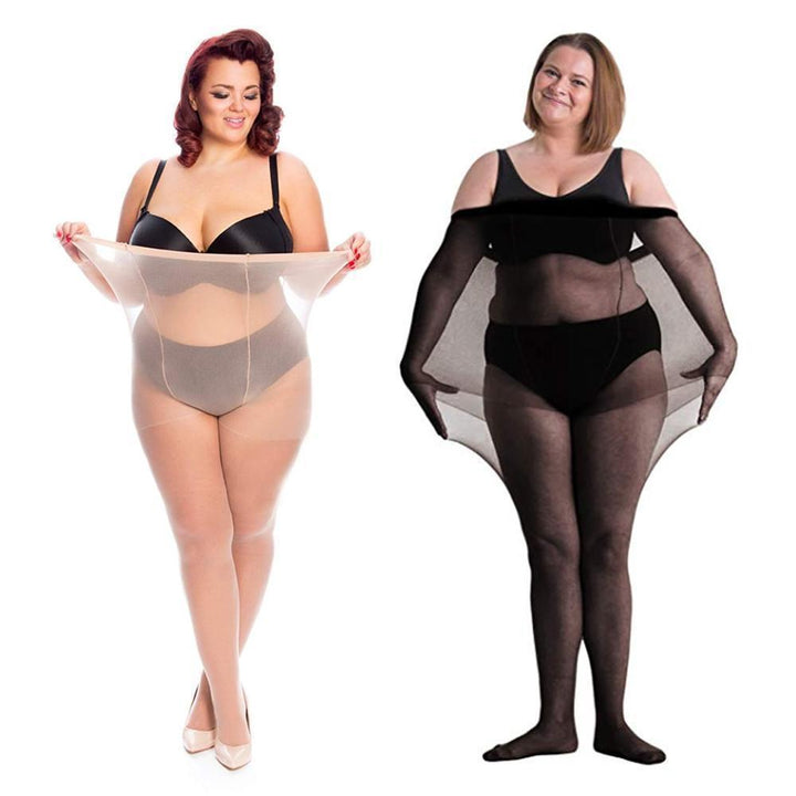 Dam super flexibel strumpbyxa i svart, mjuk och hållbar, elegant och silkeslen, perfekt för alla tillfällen.