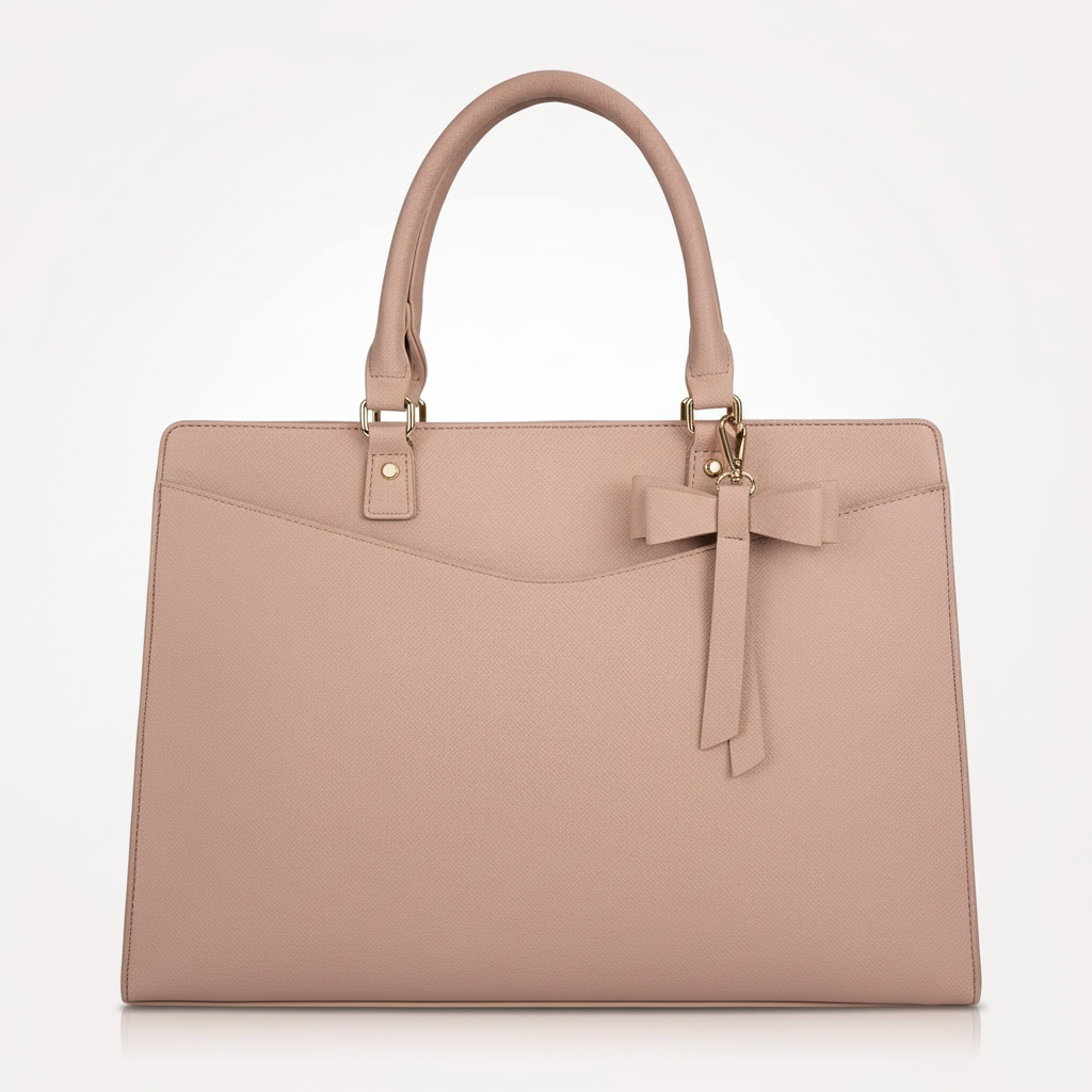 Elegant vattentät axelväska för damer, perfekt som kontorsväska eller arbetsväska med laptopfack.
