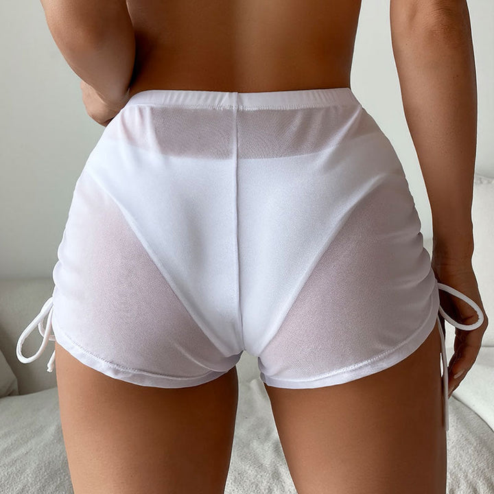 Stiliga träningsshorts för damer i mjukt material. Perfekta för gymmet, yoga och aktiv fritid. Kvinnorshorts.