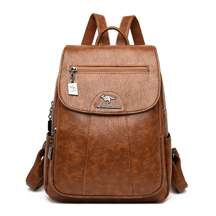 Damsryggsäck Isolde. Funktionell och elegant för daglig användning, en stilren accessoar året om.